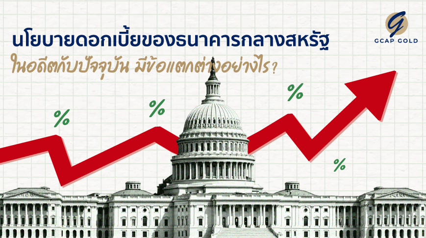 นโยบายดอกเบี้ยของธนาคารกลางสหรัฐ ในอดีตกับปัจจุบัน มีข้อแตกต่างอย่างไร
